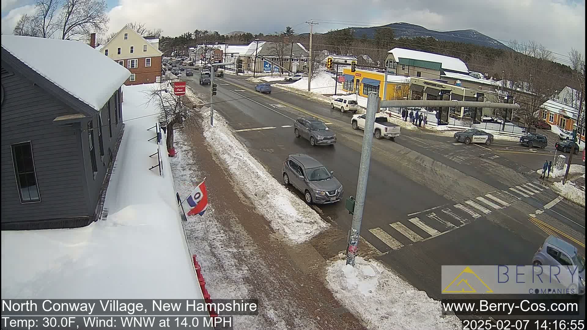 North Conway Village Live Cam , New Hampshire, USA