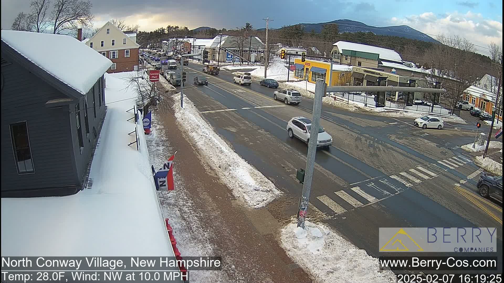 North Conway Village Live Cam , New Hampshire, USA