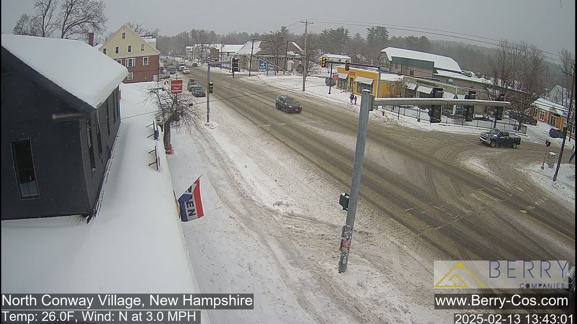 North Conway Village Live Cam , New Hampshire, USA