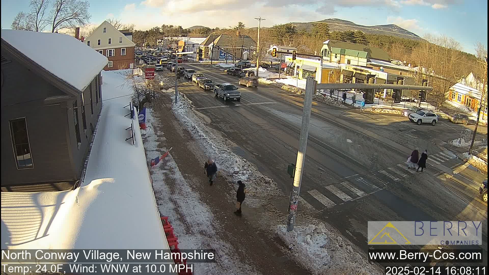 North Conway Village Live Cam , New Hampshire, USA