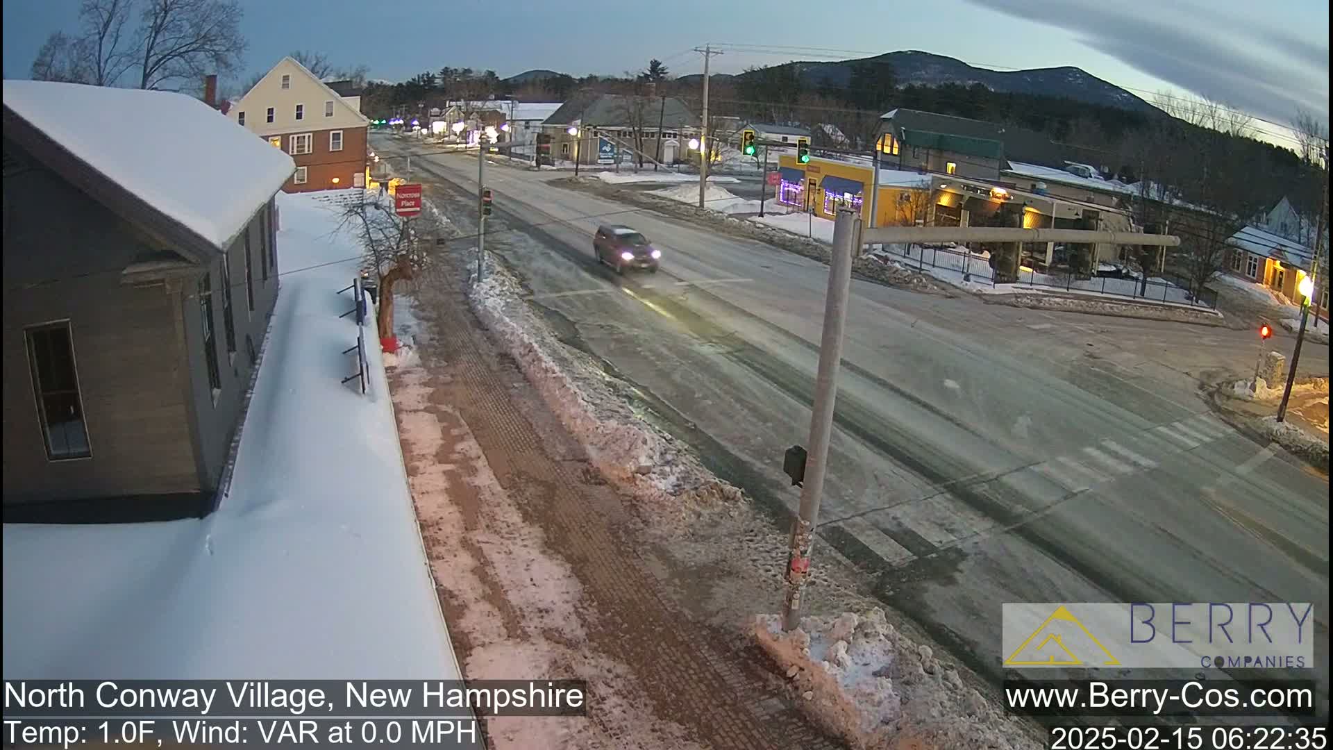 North Conway Village Live Cam , New Hampshire, USA