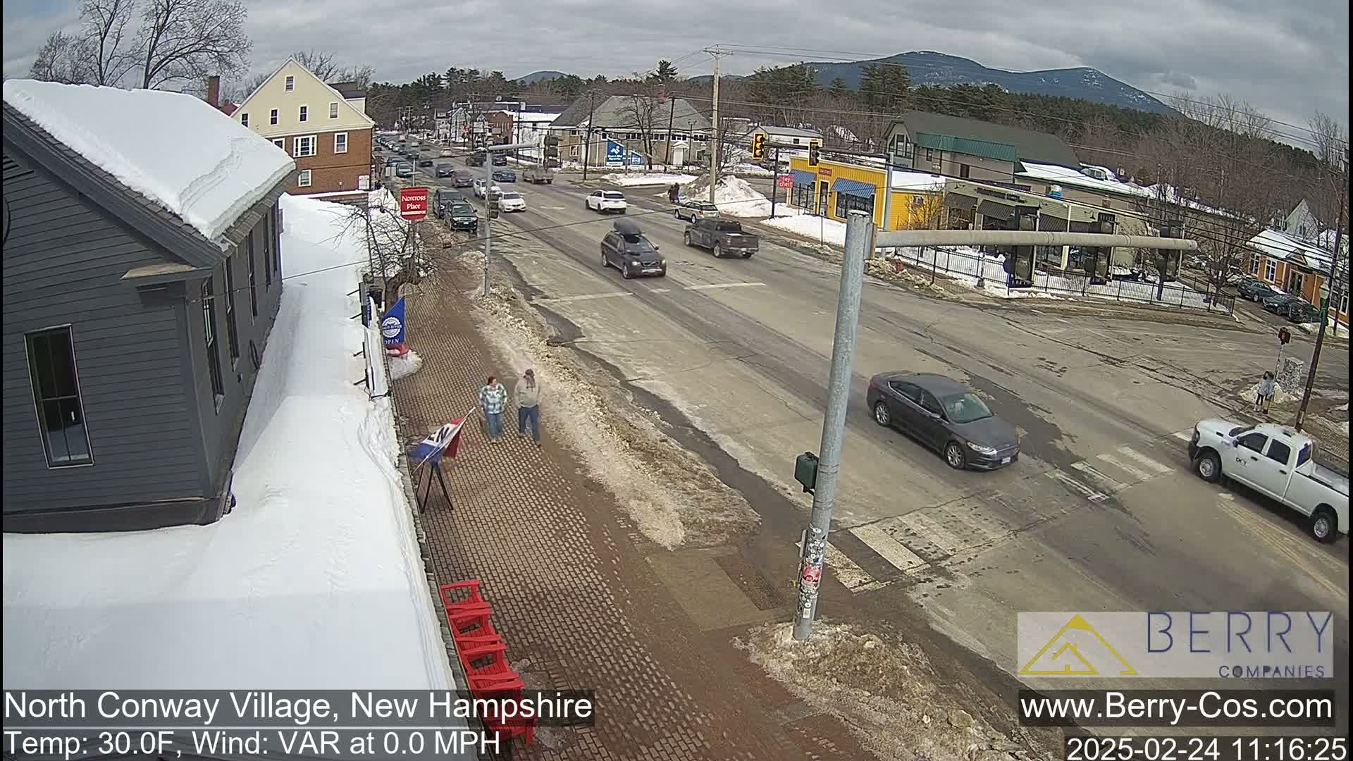 North Conway Village Live Cam , New Hampshire, USA