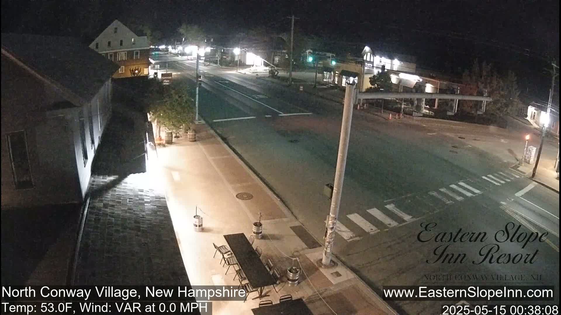 North Conway Village Live Cam , New Hampshire, USA