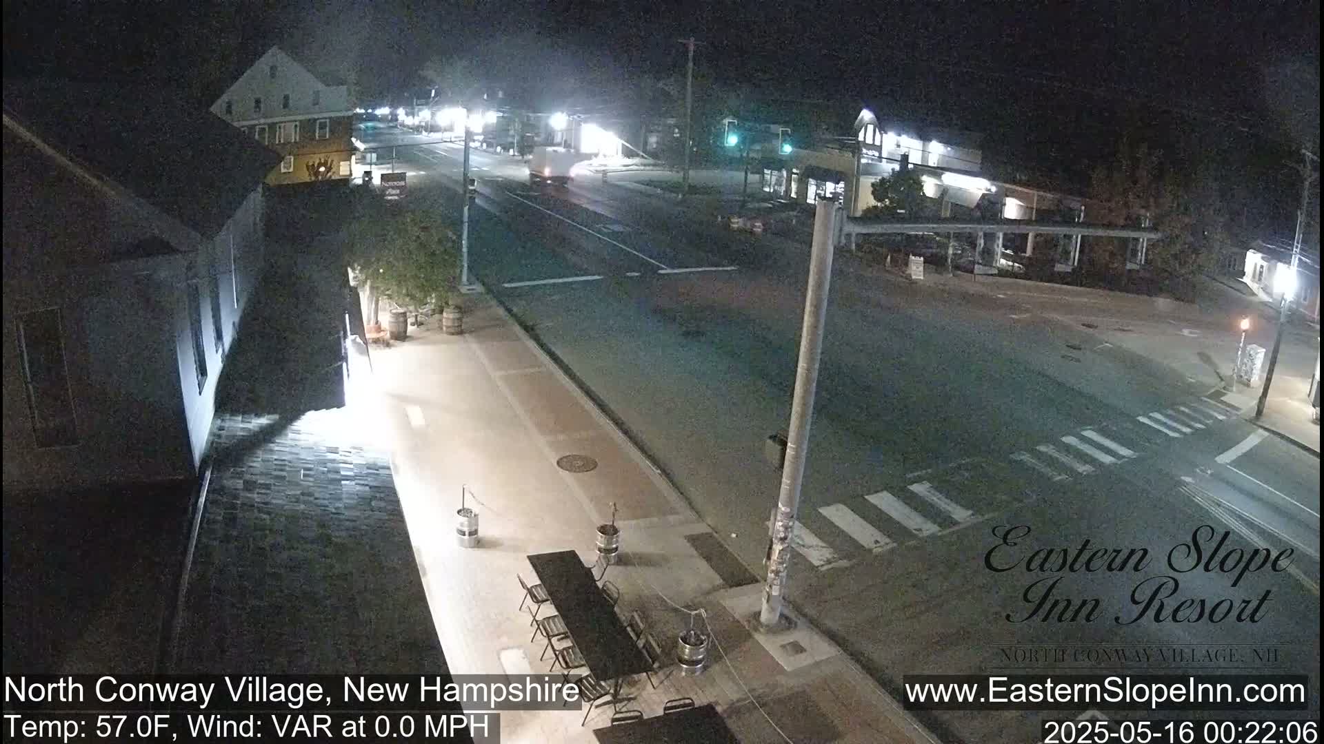 North Conway Village Live Cam , New Hampshire, USA