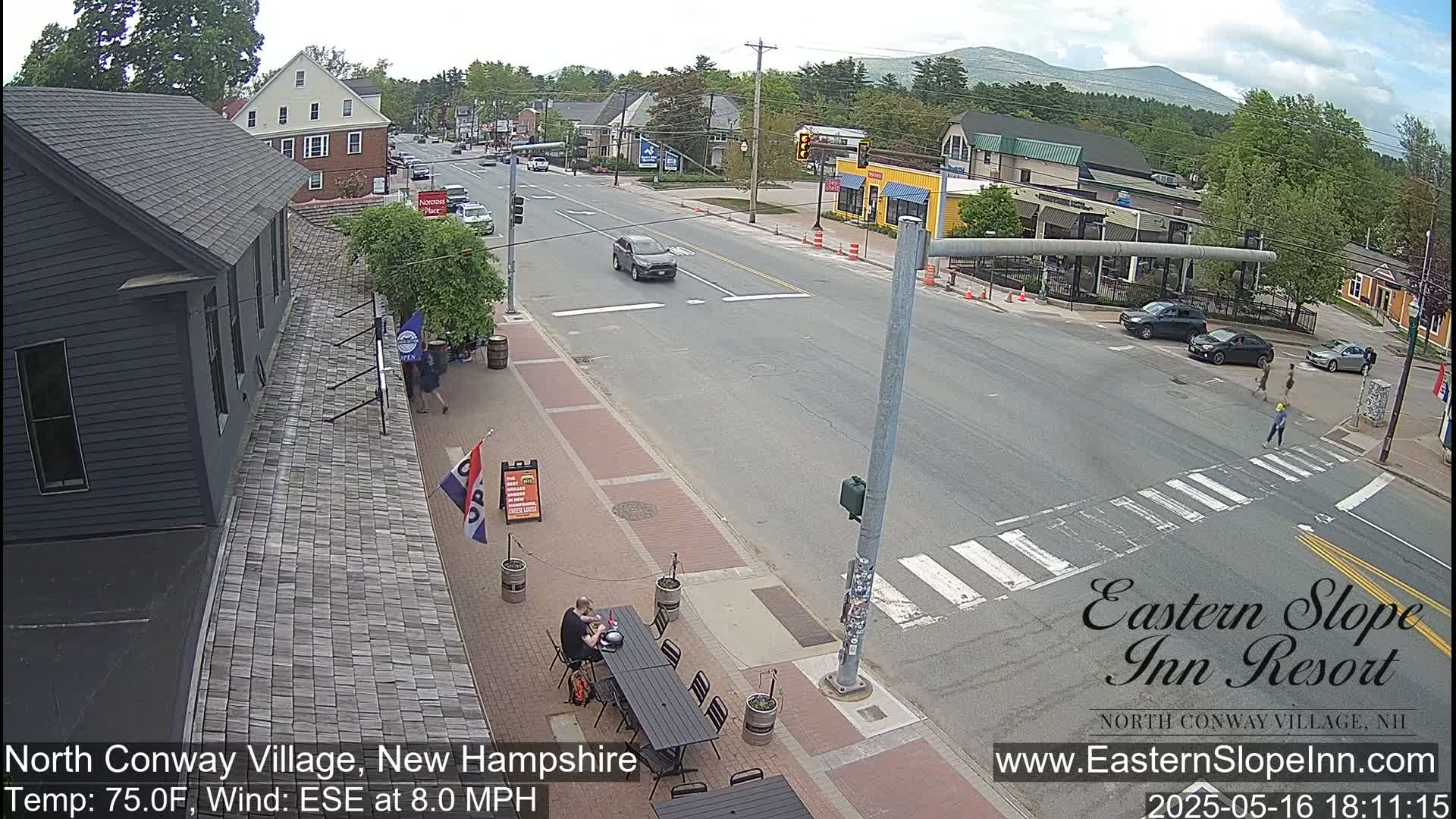 North Conway Village Live Cam , New Hampshire, USA