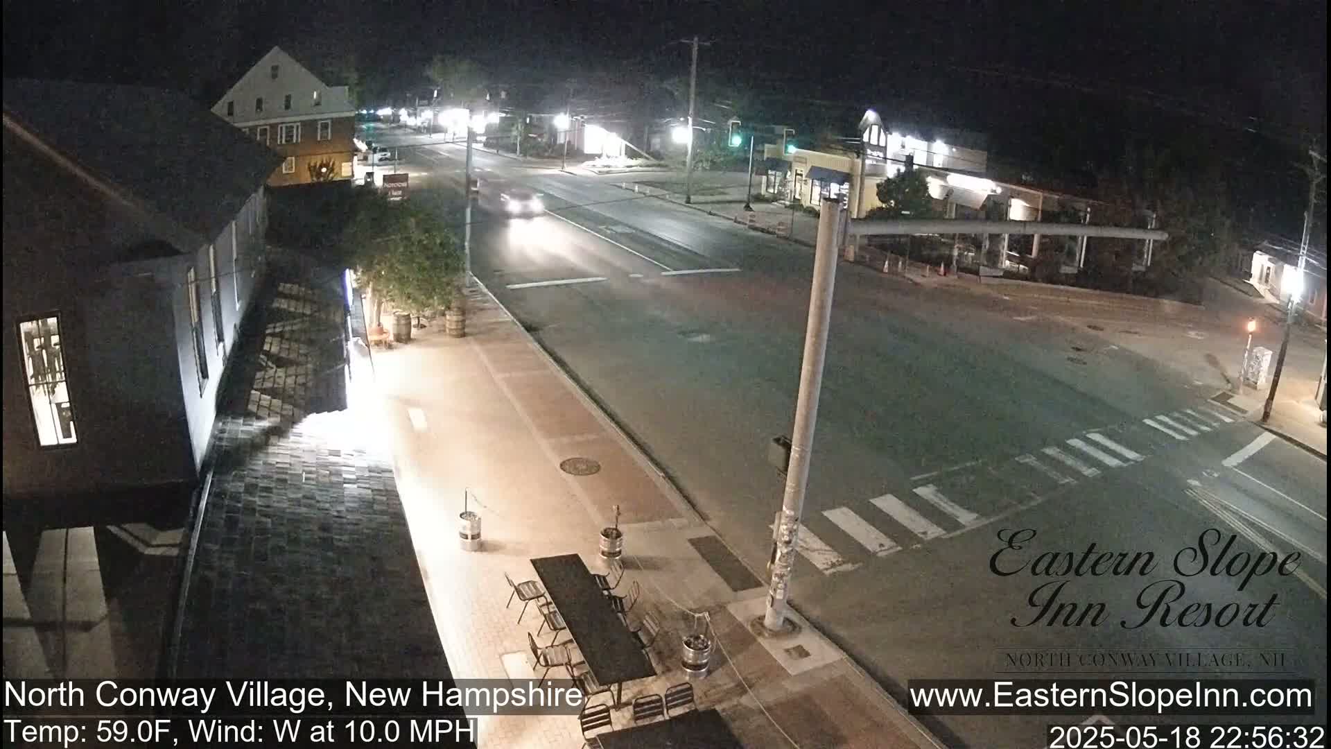 North Conway Village Live Cam , New Hampshire, USA