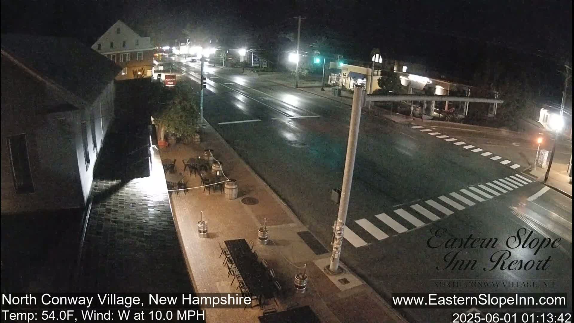 North Conway Village Live Cam , New Hampshire, USA