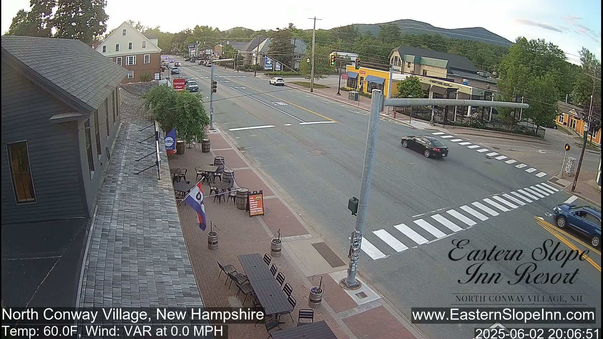 North Conway Village Live Cam , New Hampshire, USA