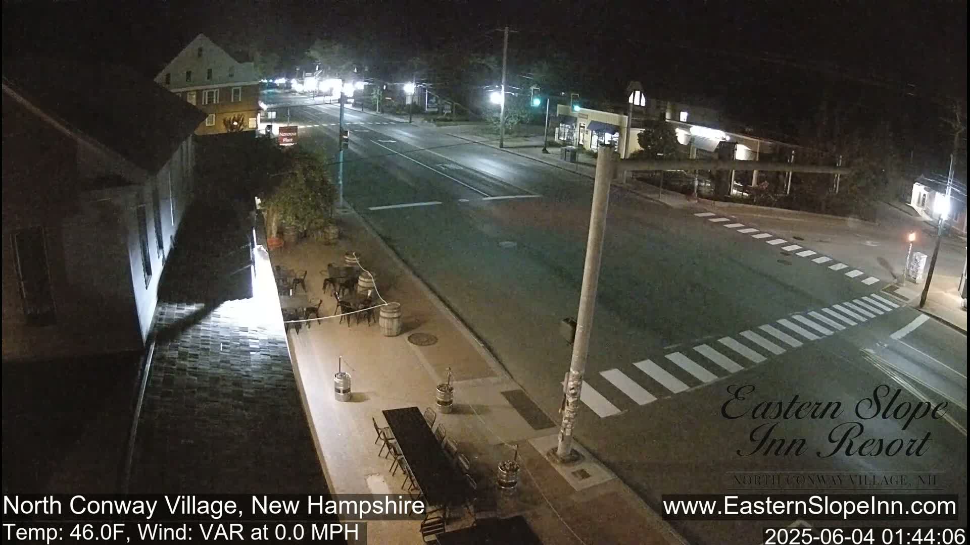 North Conway Village Live Cam , New Hampshire, USA