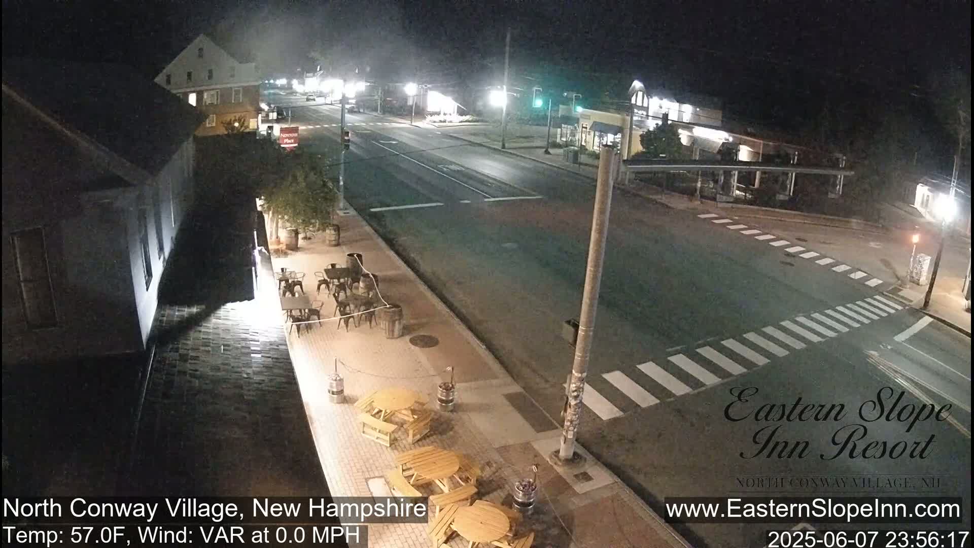 North Conway Village Live Cam , New Hampshire, USA