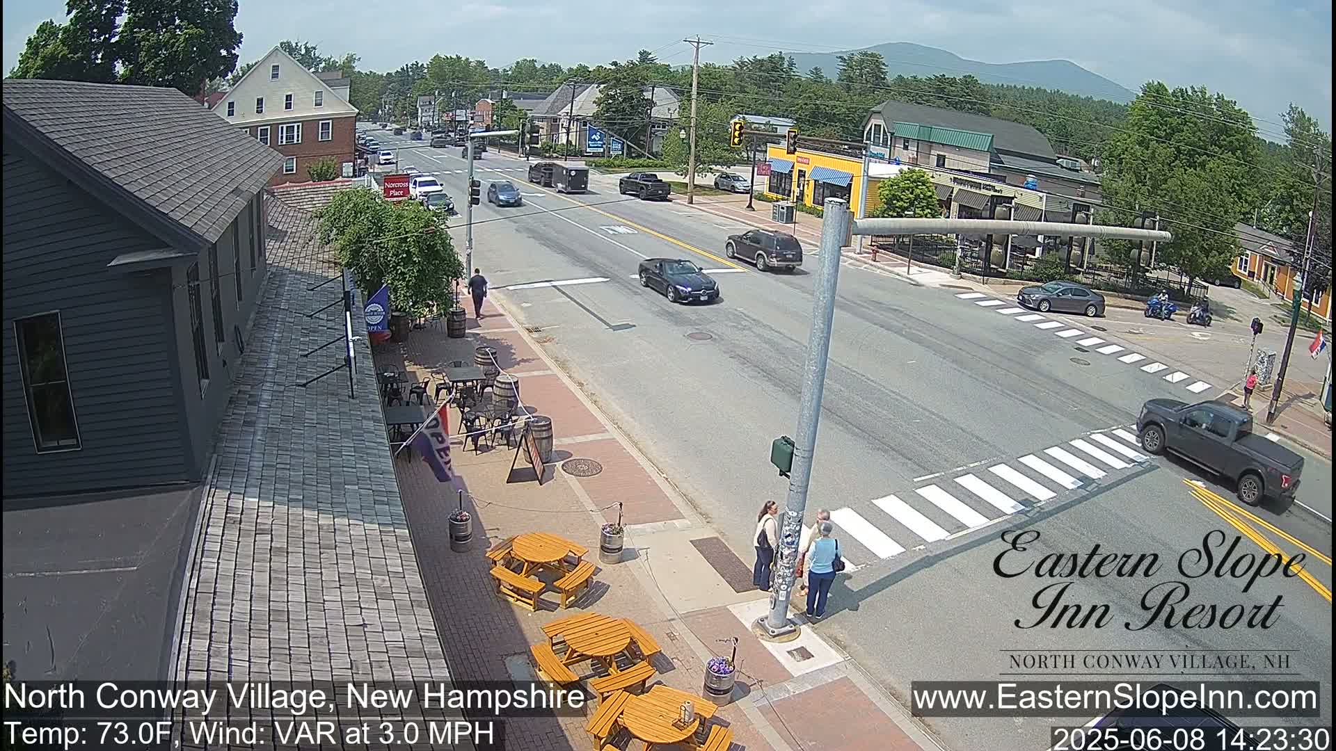 North Conway Village Live Cam , New Hampshire, USA