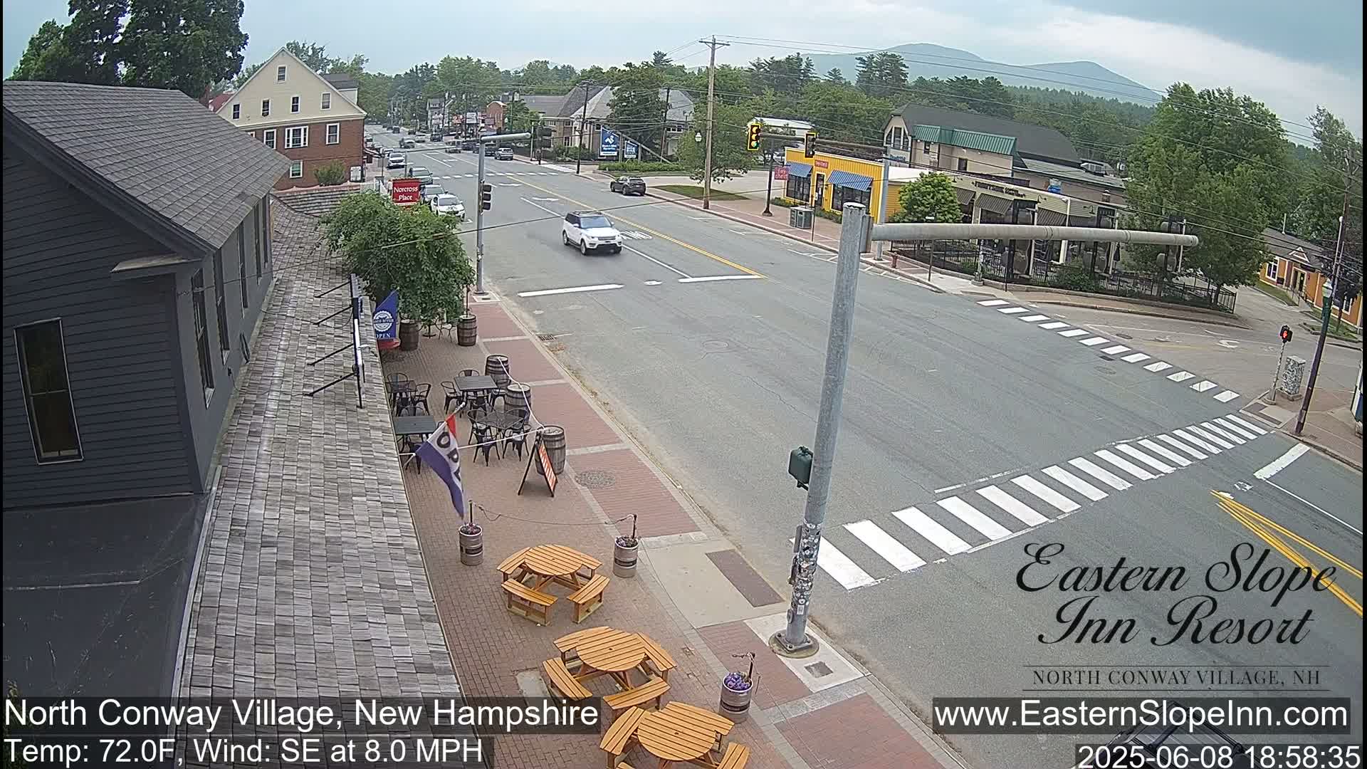 North Conway Village Live Cam , New Hampshire, USA