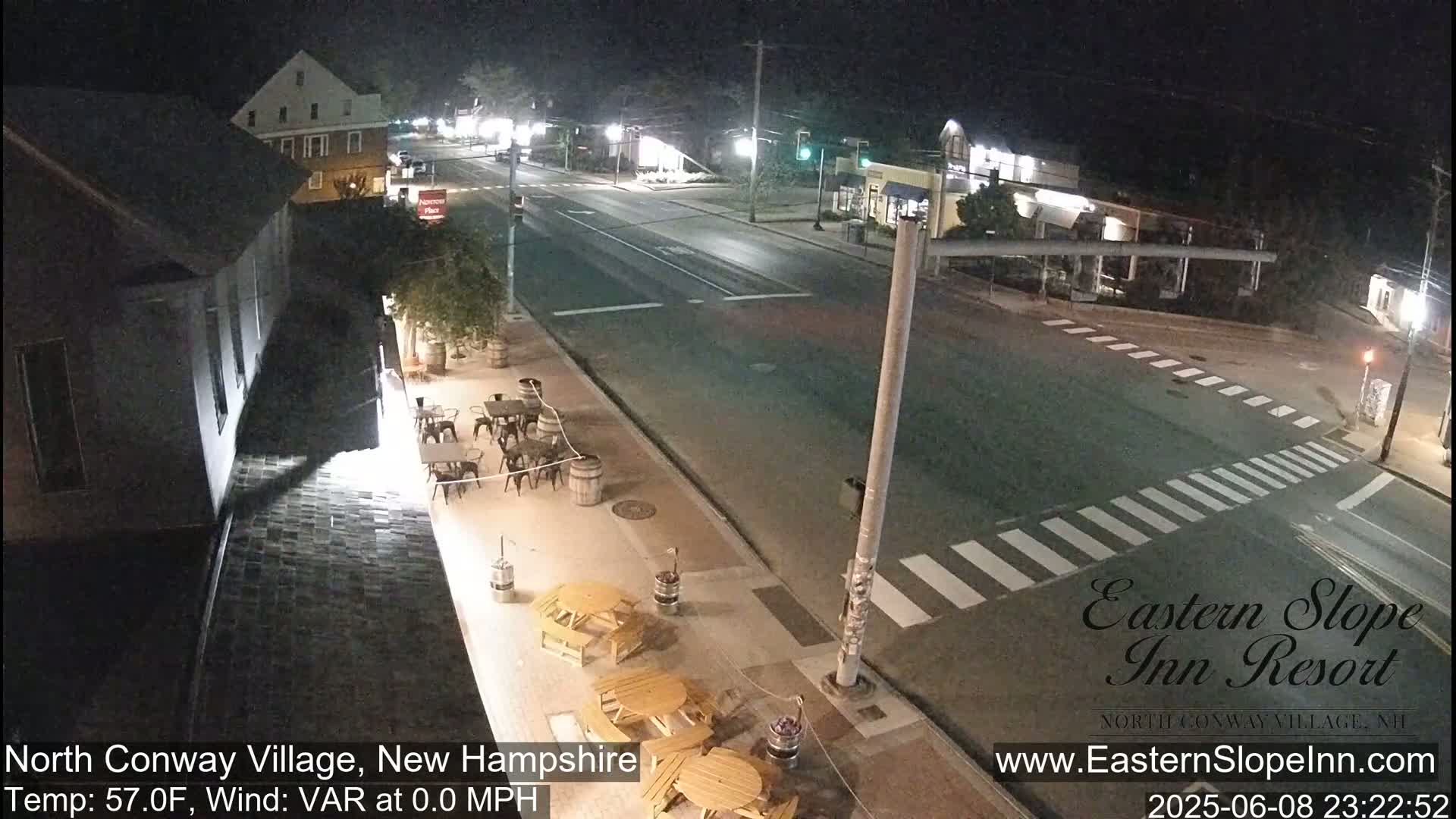 North Conway Village Live Cam , New Hampshire, USA