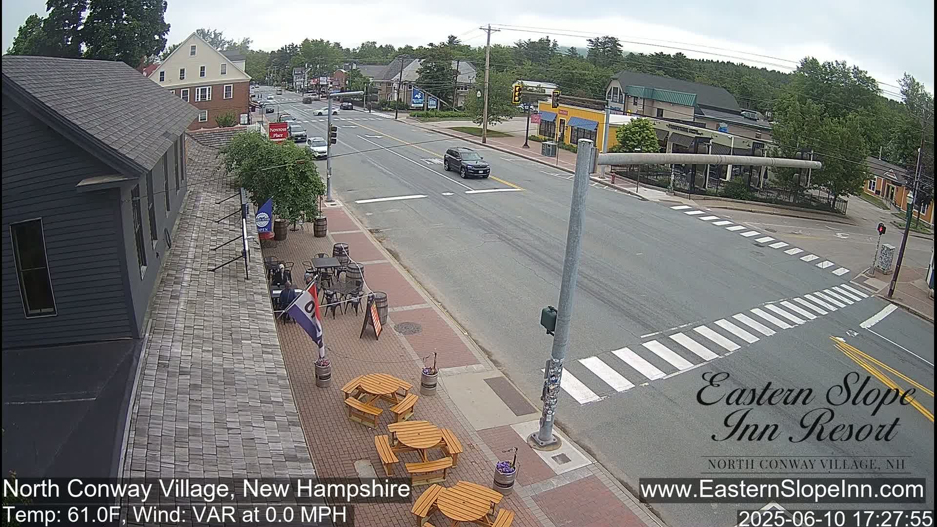 North Conway Village Live Cam , New Hampshire, USA