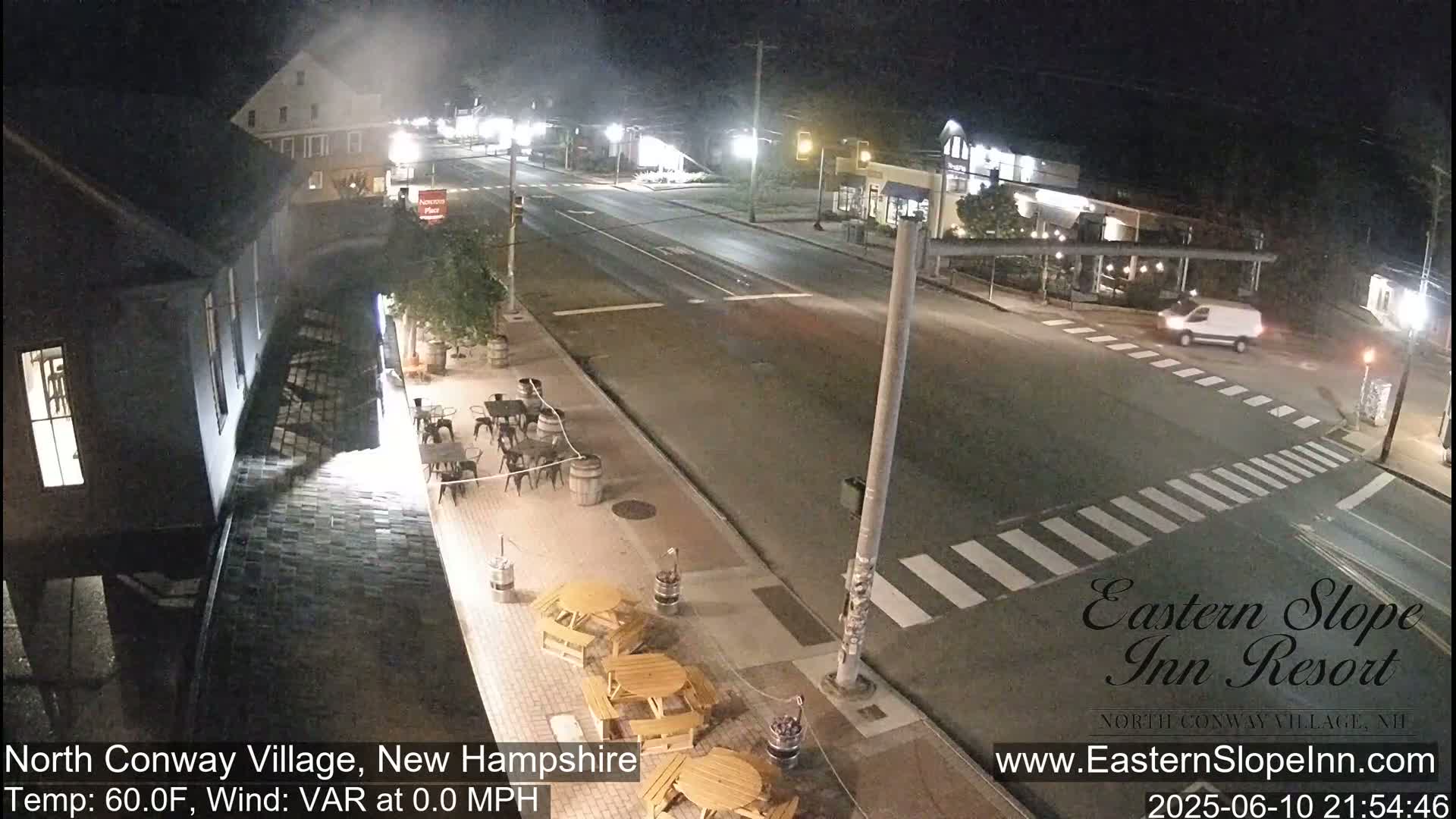 North Conway Village Live Cam , New Hampshire, USA