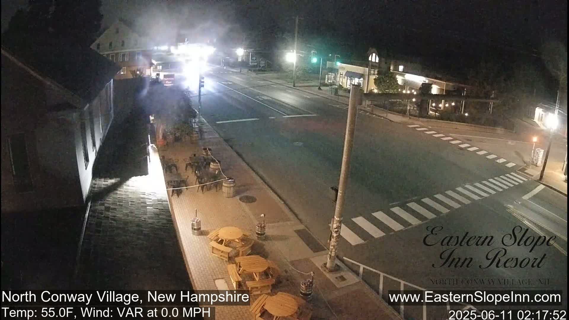 North Conway Village Live Cam , New Hampshire, USA