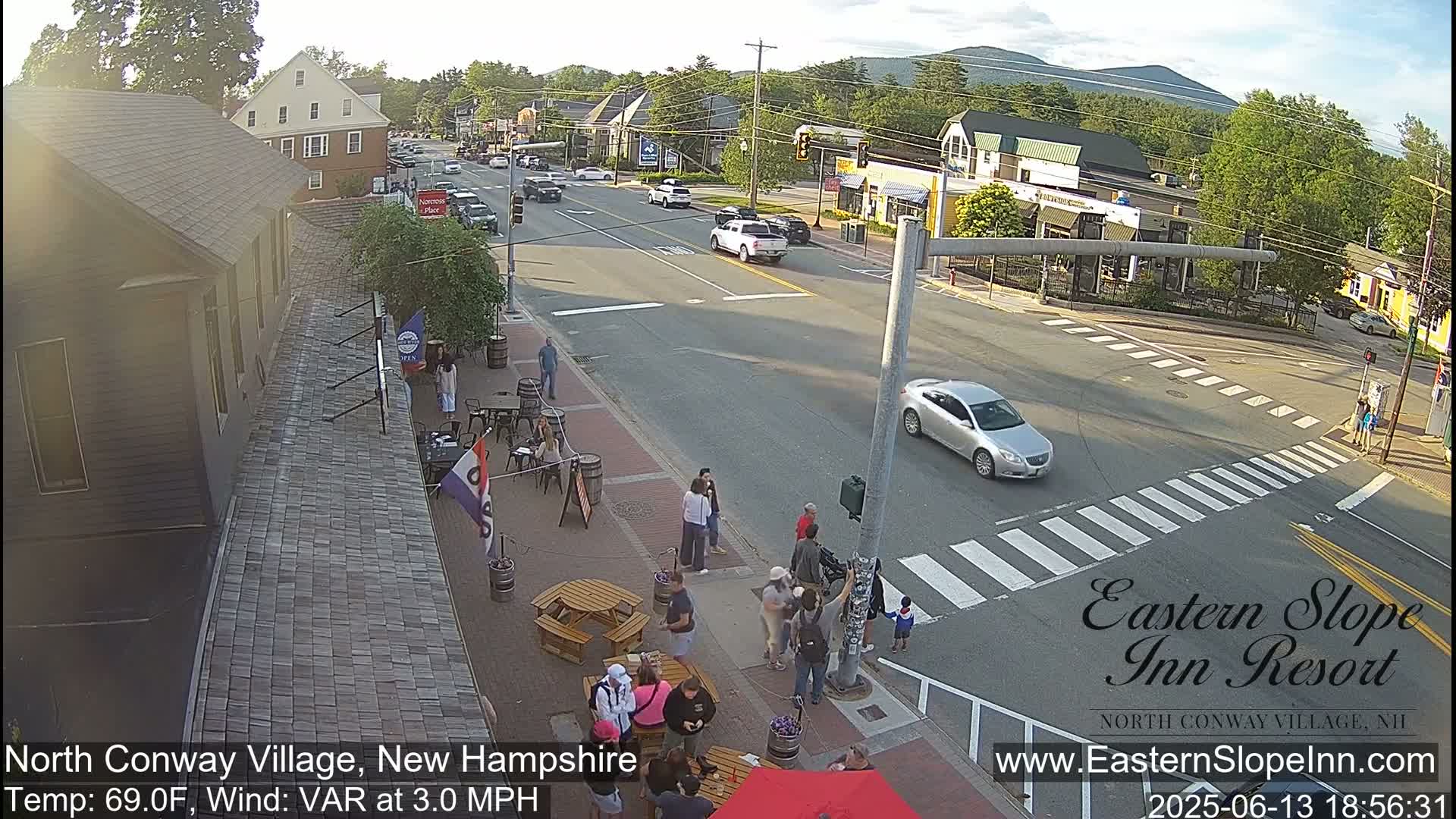 North Conway Village Live Cam , New Hampshire, USA
