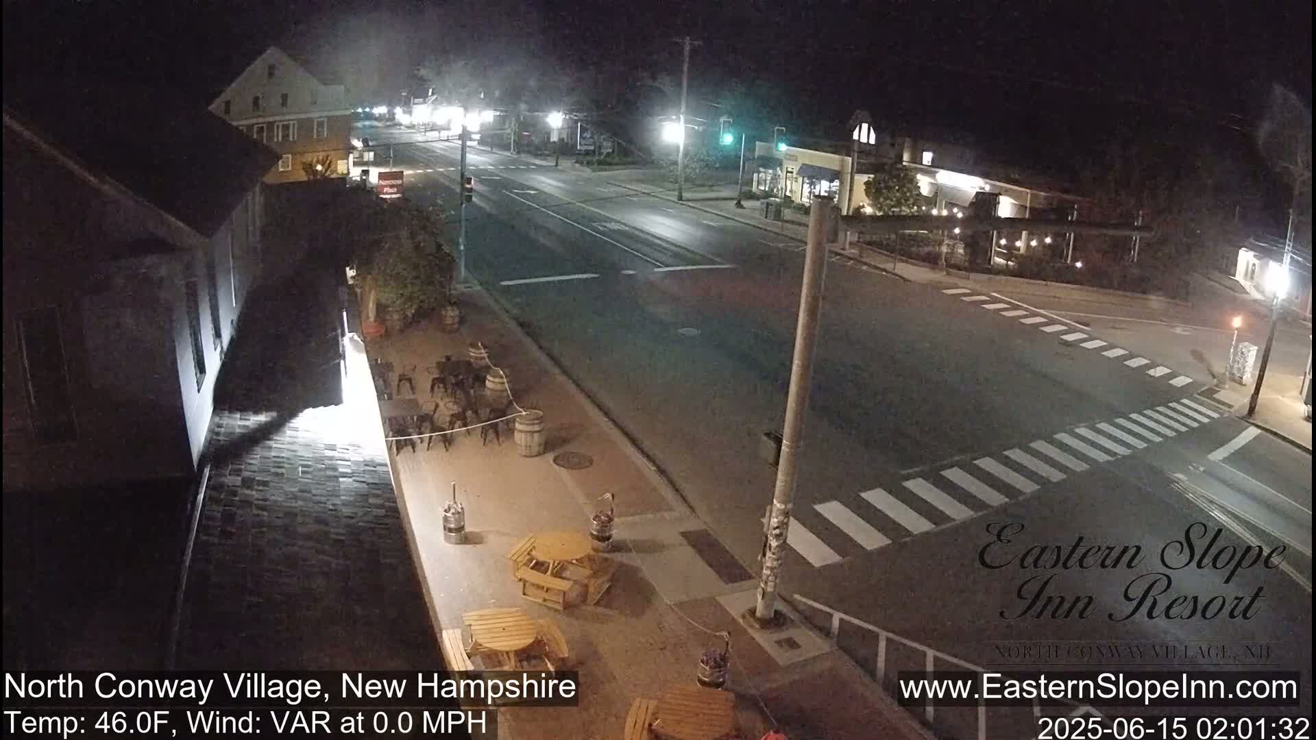 North Conway Village Live Cam , New Hampshire, USA