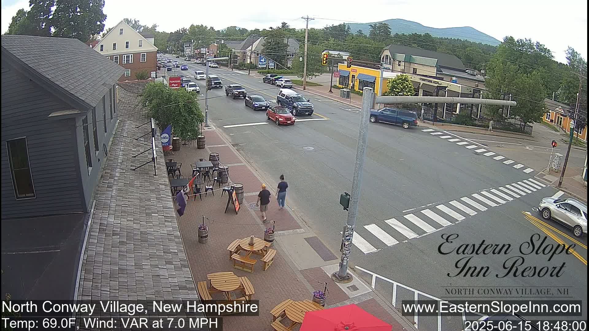 North Conway Village Live Cam , New Hampshire, USA