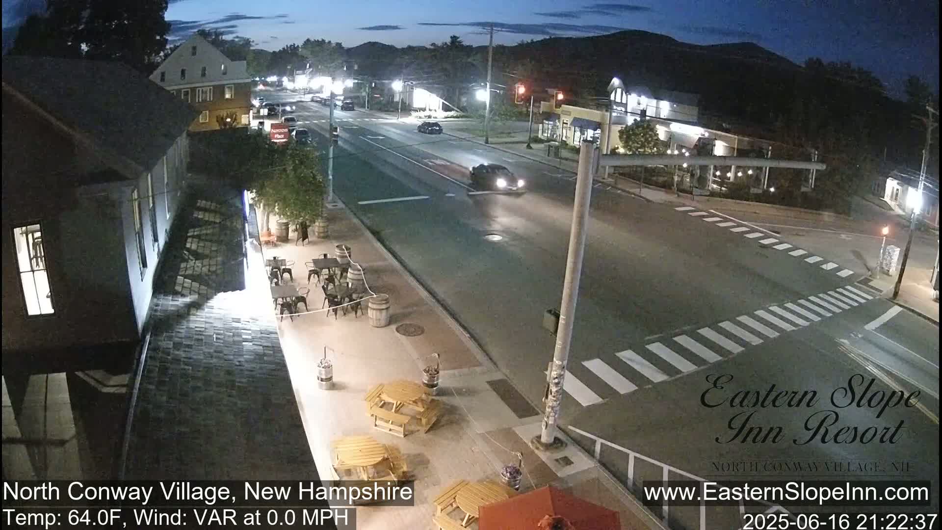 North Conway Village Live Cam , New Hampshire, USA