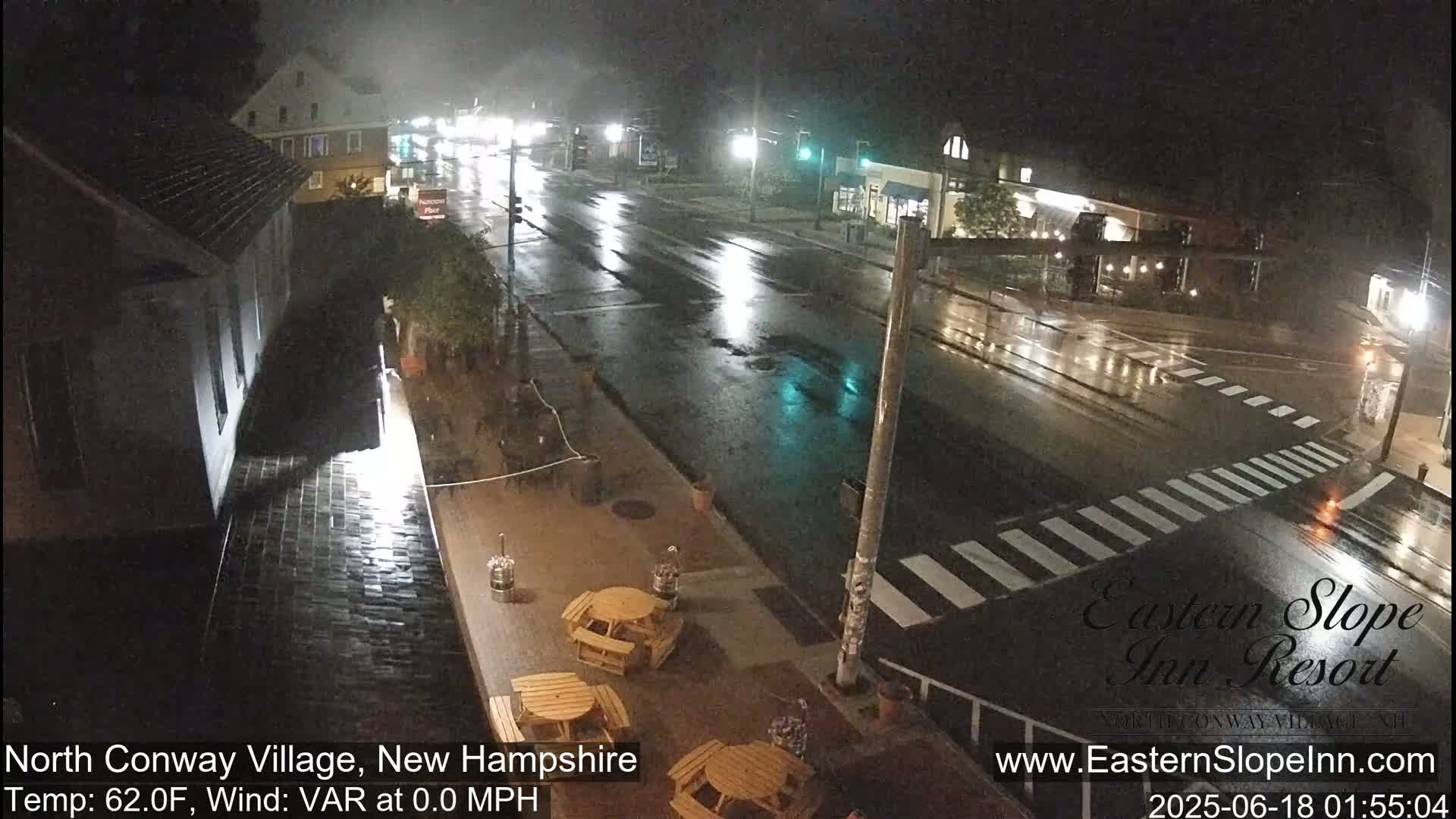 North Conway Village Live Cam - Conway, Carroll, New Hampshire, USA