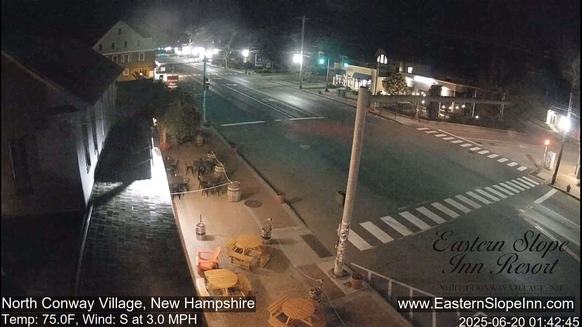 North Conway Village Live Cam - Conway, Carroll, New Hampshire, USA