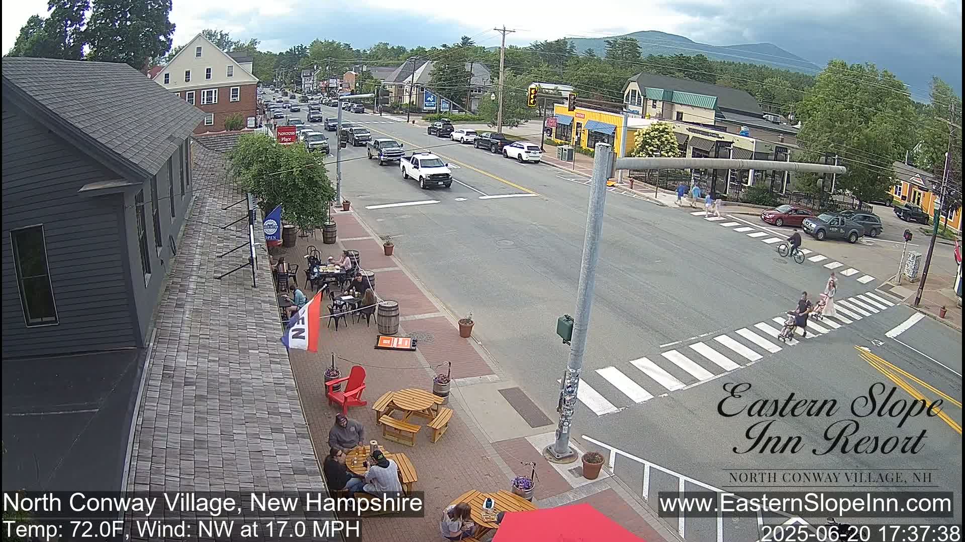 North Conway Village Live Cam - Conway, Carroll, New Hampshire, USA