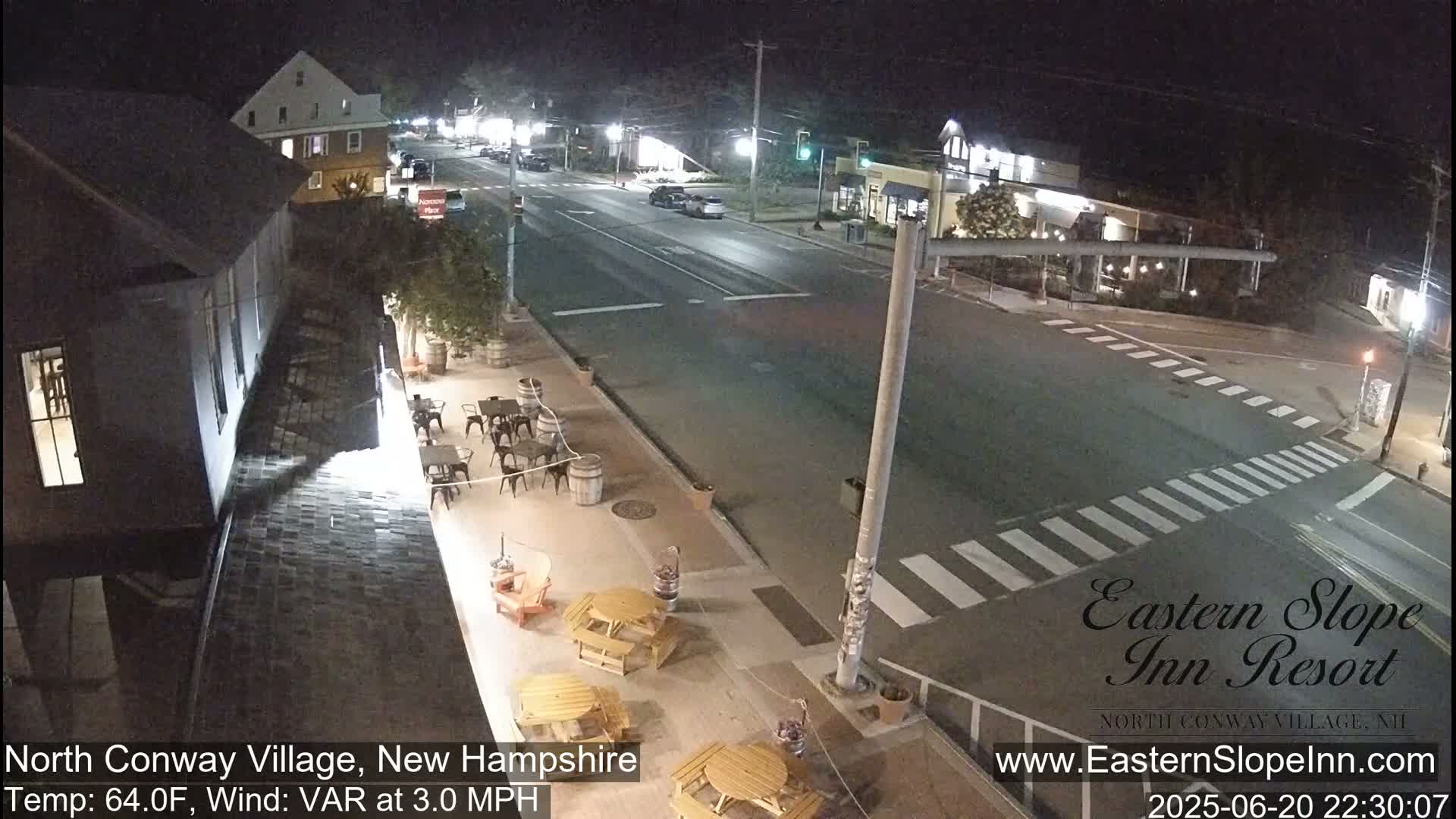 North Conway Village Live Cam - Conway, Carroll, New Hampshire, USA
