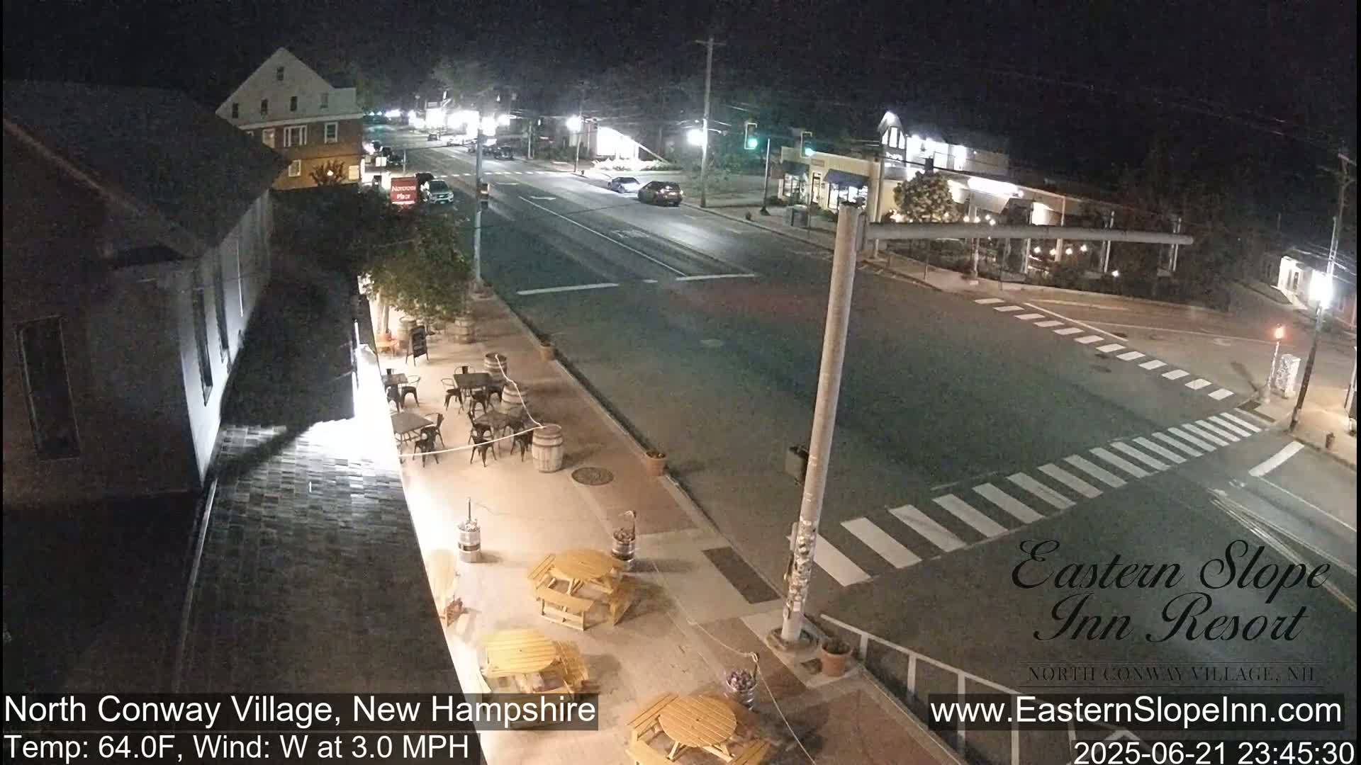 North Conway Village Live Cam - Conway, Carroll, New Hampshire, USA