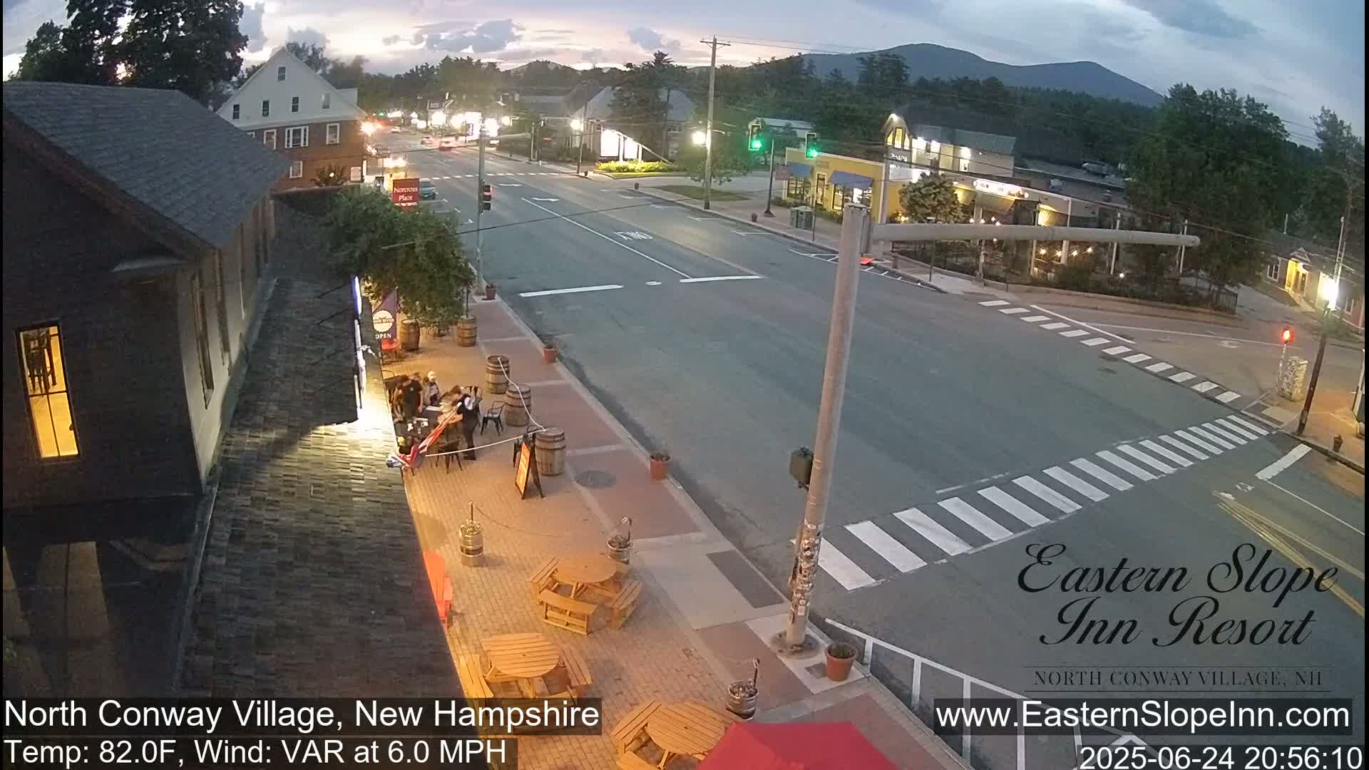 North Conway Village Live Cam - Conway, Carroll, New Hampshire, USA
