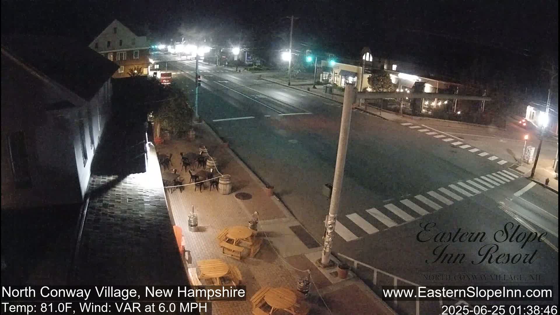North Conway Village Live Cam - Conway, Carroll, New Hampshire, USA