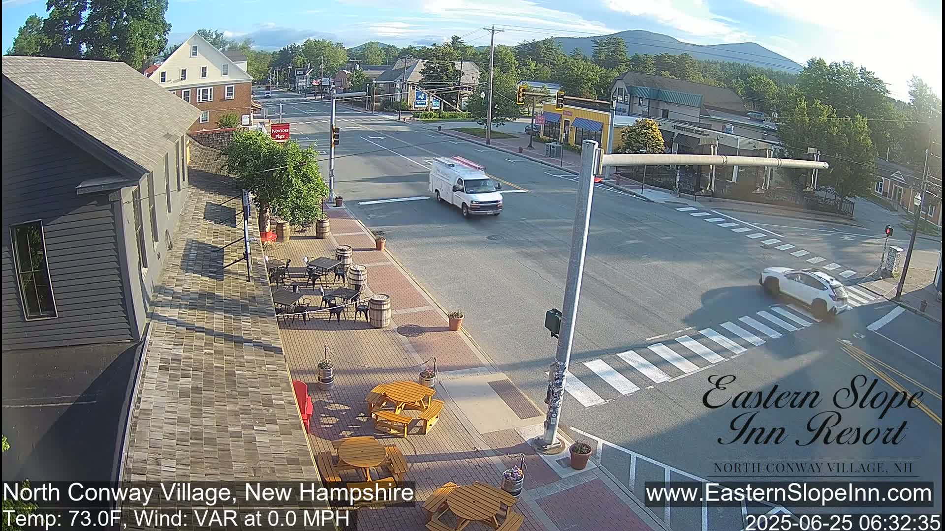 North Conway Village Live Cam - Conway, Carroll, New Hampshire, USA