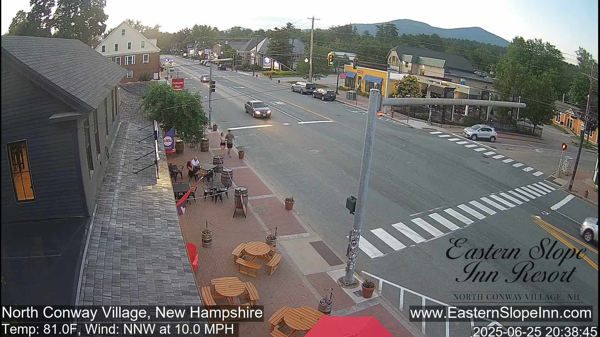 North Conway Village Live Cam - Conway, Carroll, New Hampshire, USA