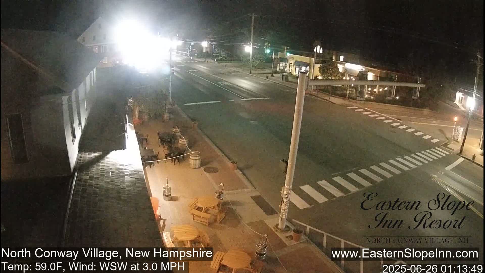 North Conway Village Live Cam - Conway, Carroll, New Hampshire, USA