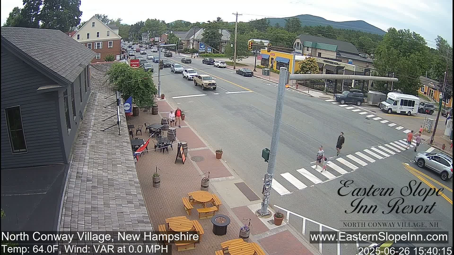 North Conway Village Live Cam - Conway, Carroll, New Hampshire, USA