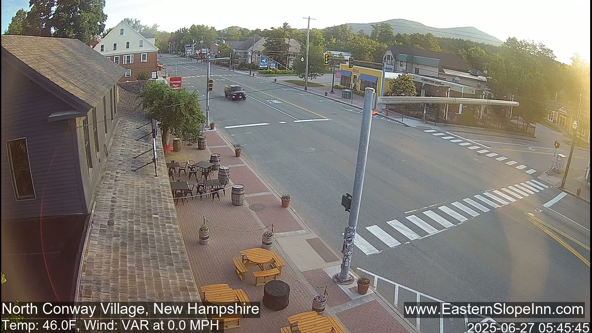 North Conway Village Live Cam - Conway, Carroll, New Hampshire, USA