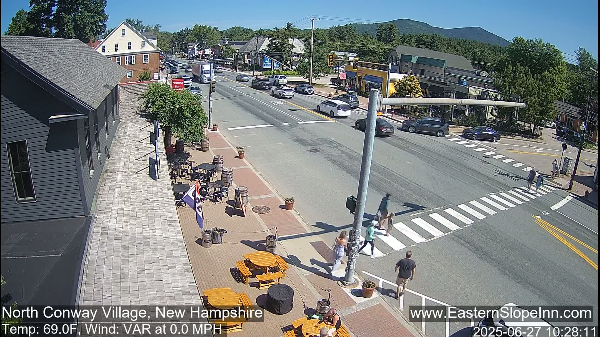 North Conway Village Live Cam - Conway, Carroll, New Hampshire, USA