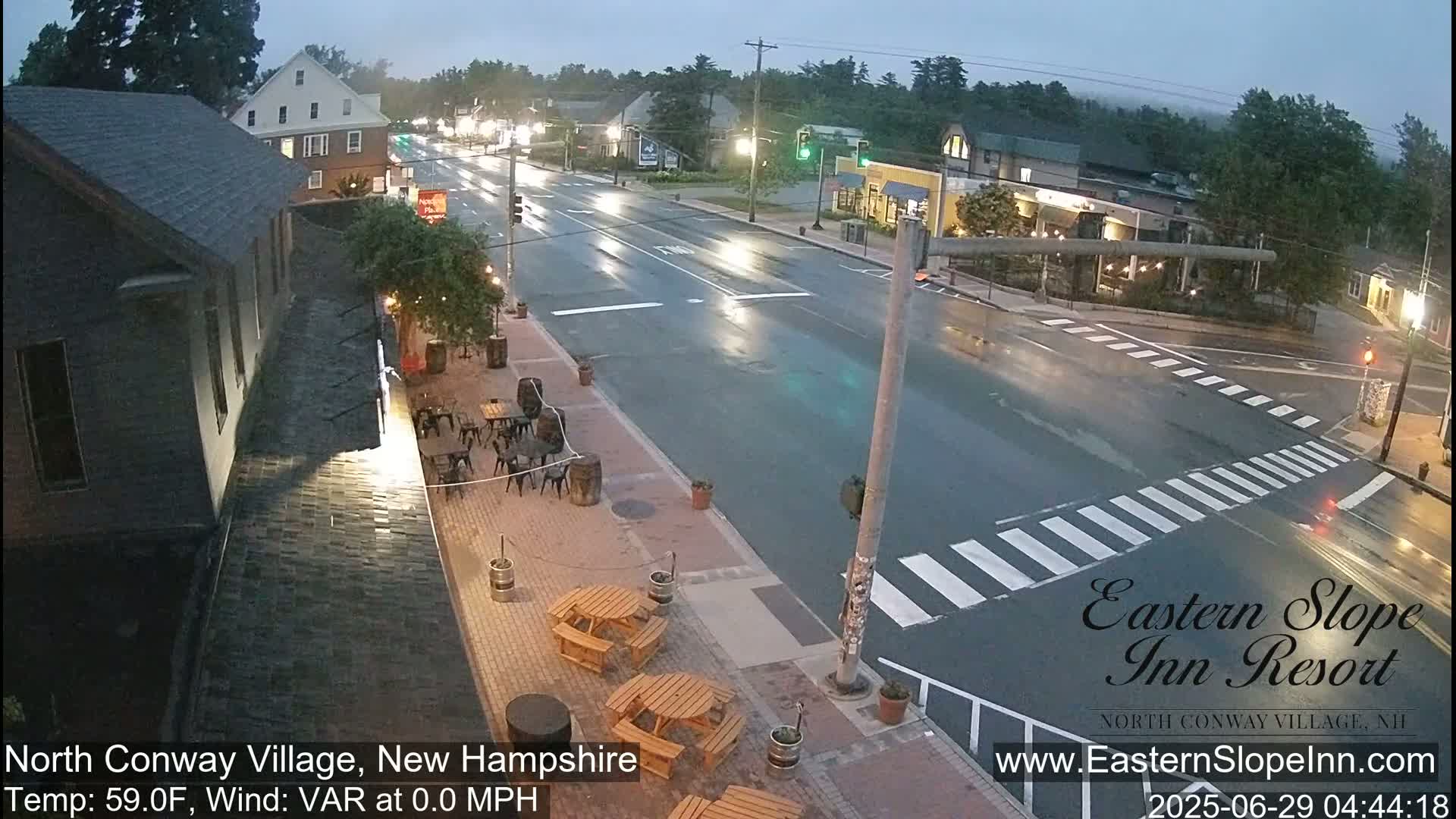 North Conway Village Live Cam - Conway, Carroll, New Hampshire, USA