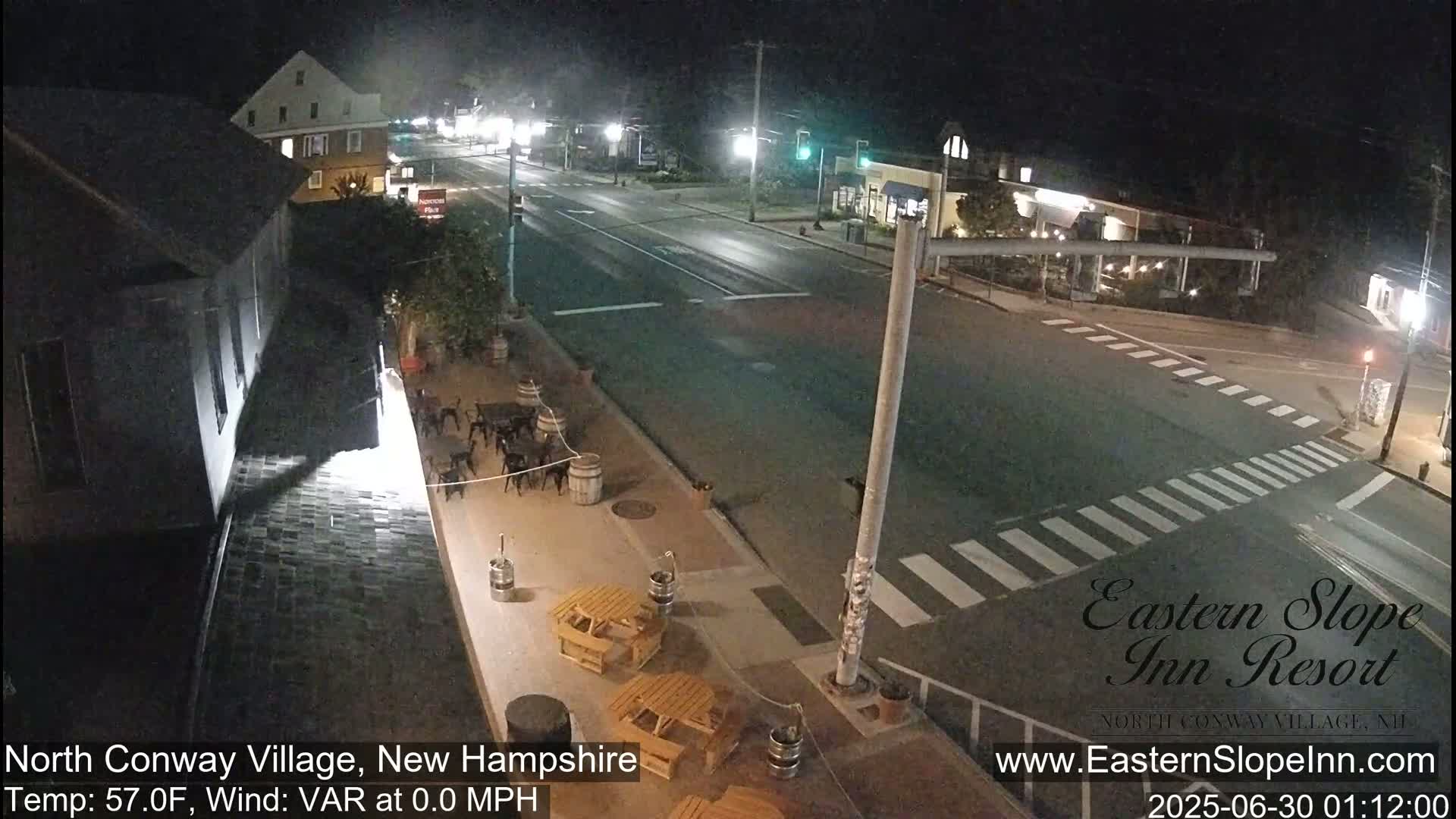 North Conway Village Live Cam - Conway, Carroll, New Hampshire, USA
