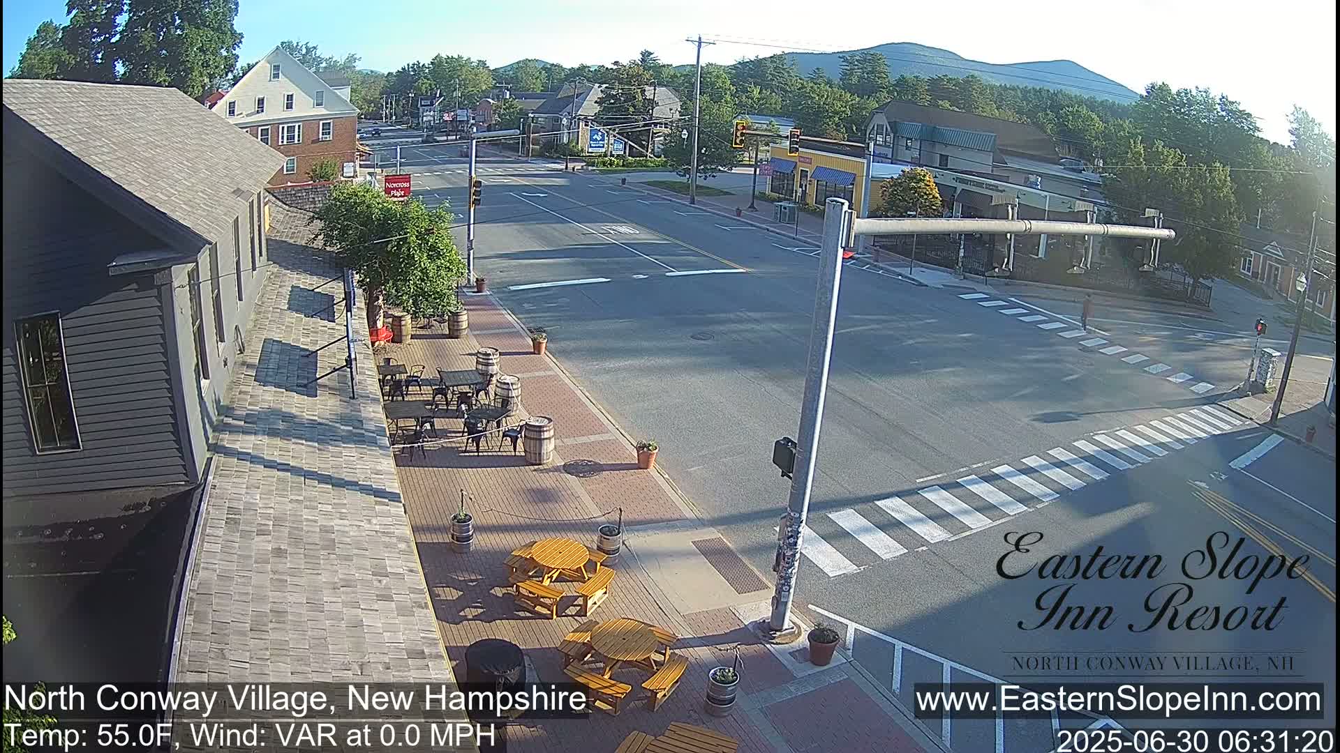 North Conway Village Live Cam - Conway, Carroll, New Hampshire, USA