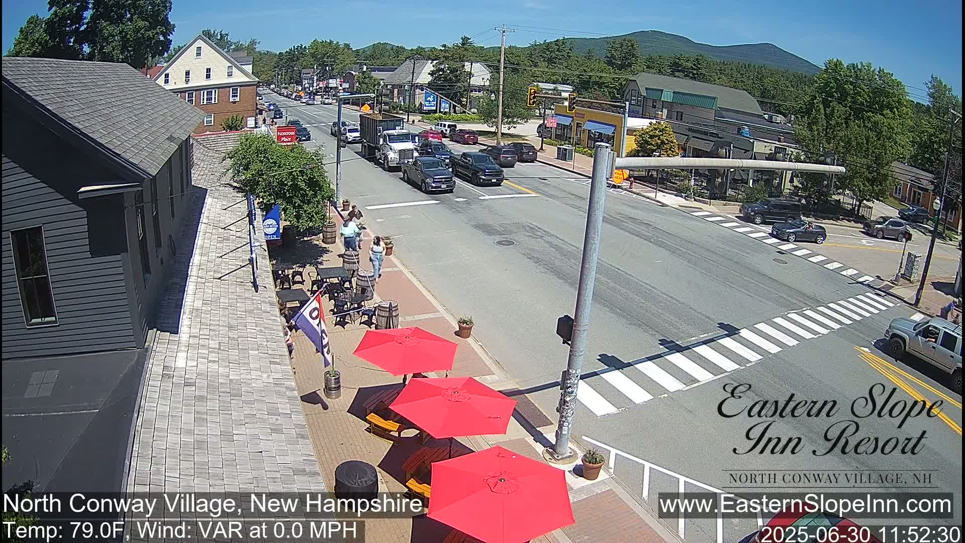 North Conway Village Live Cam - Conway, Carroll, New Hampshire, USA