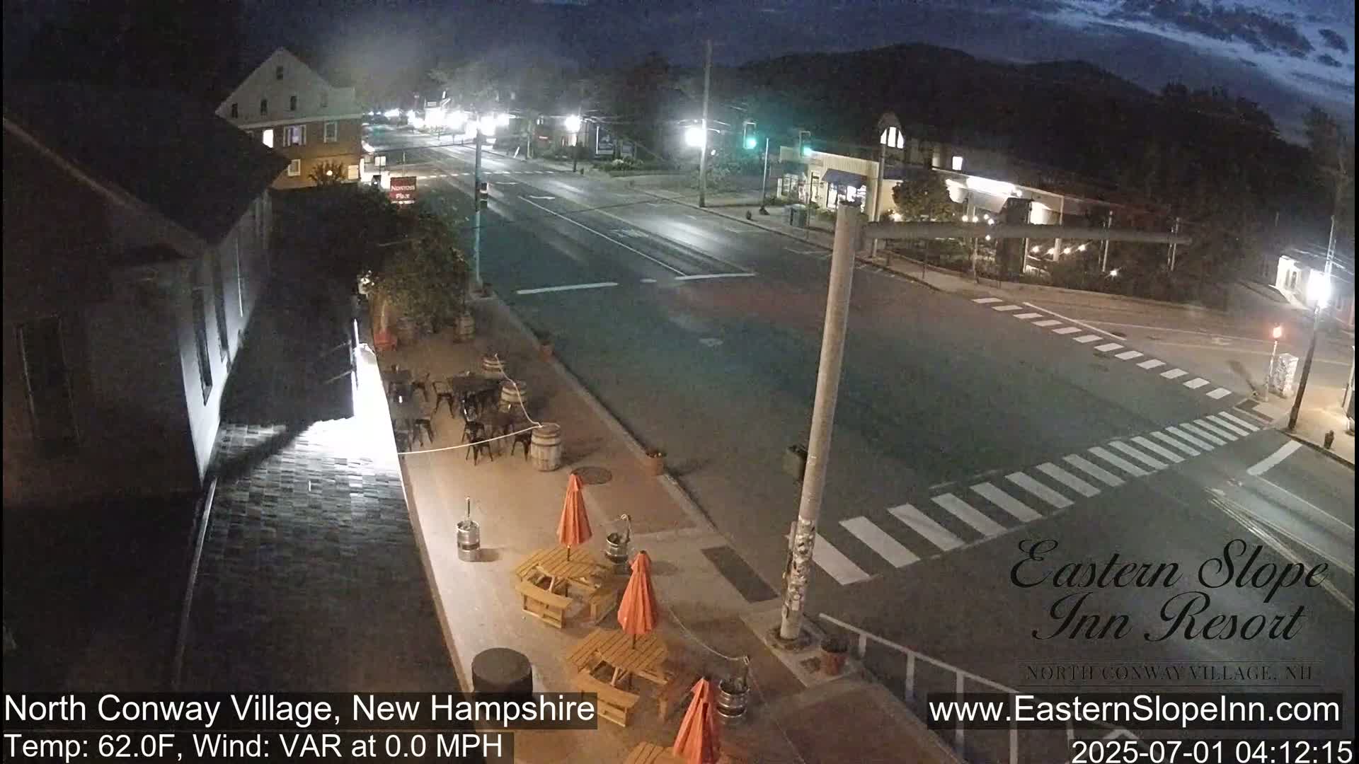 North Conway Village Live Cam - Conway, Carroll, New Hampshire, USA