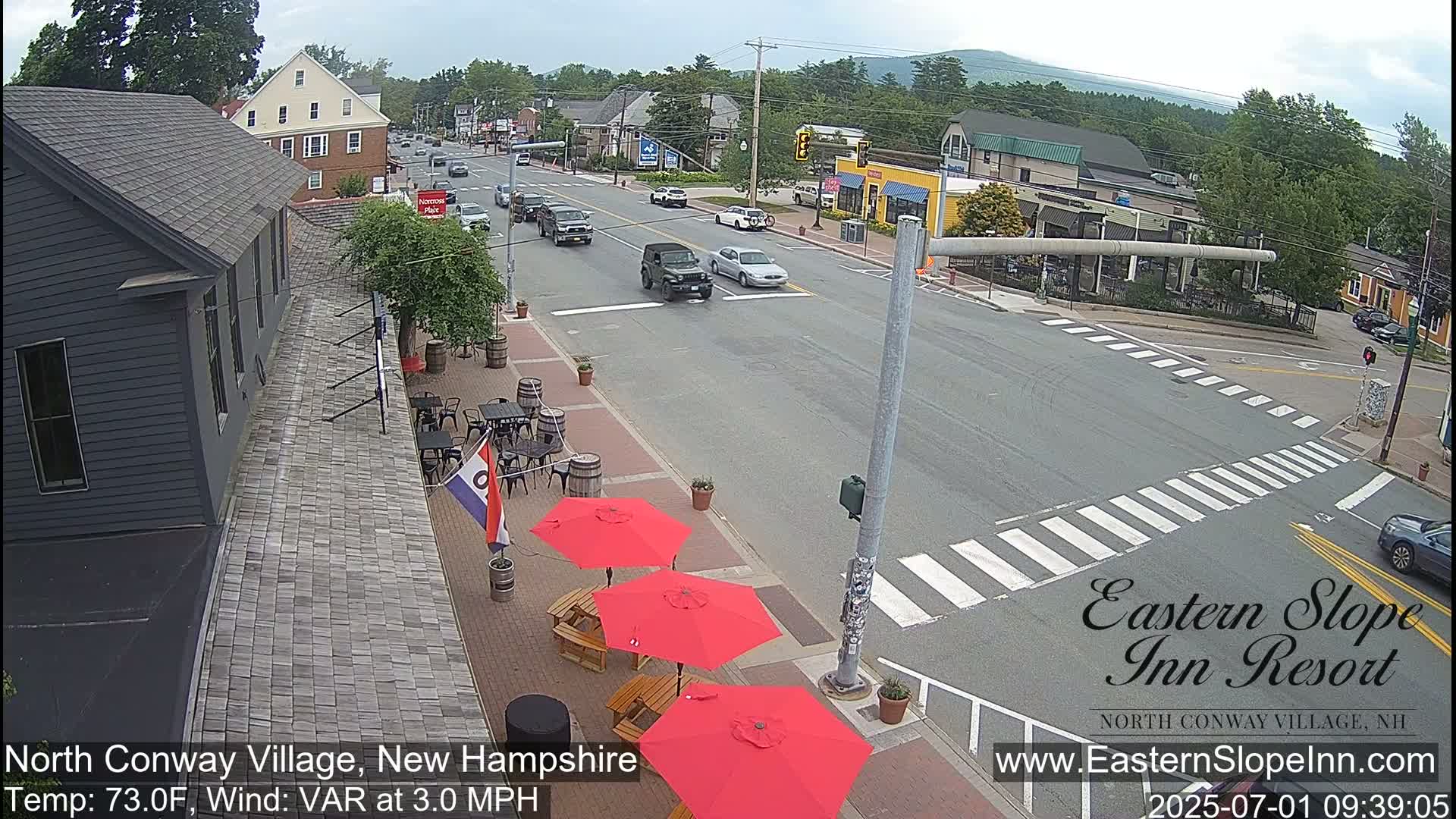 North Conway Village Live Cam - Conway, Carroll, New Hampshire, USA