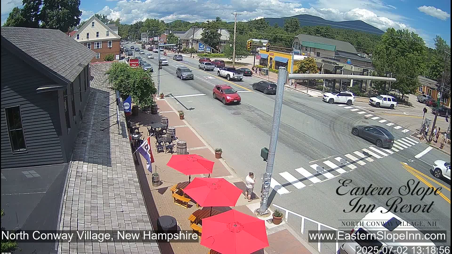 North Conway Village Live Cam - Conway, Carroll, New Hampshire, USA