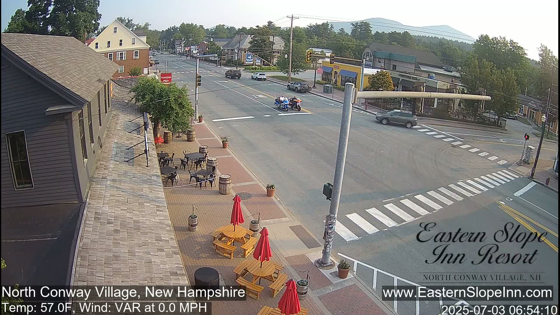 North Conway Village Live Cam - Conway, Carroll, New Hampshire, USA