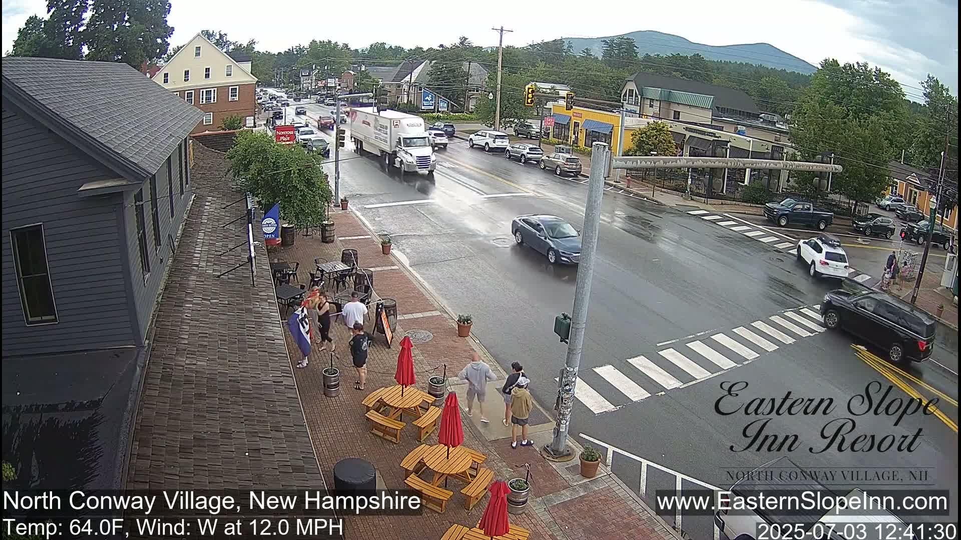North Conway Village Live Cam - Conway, Carroll, New Hampshire, USA