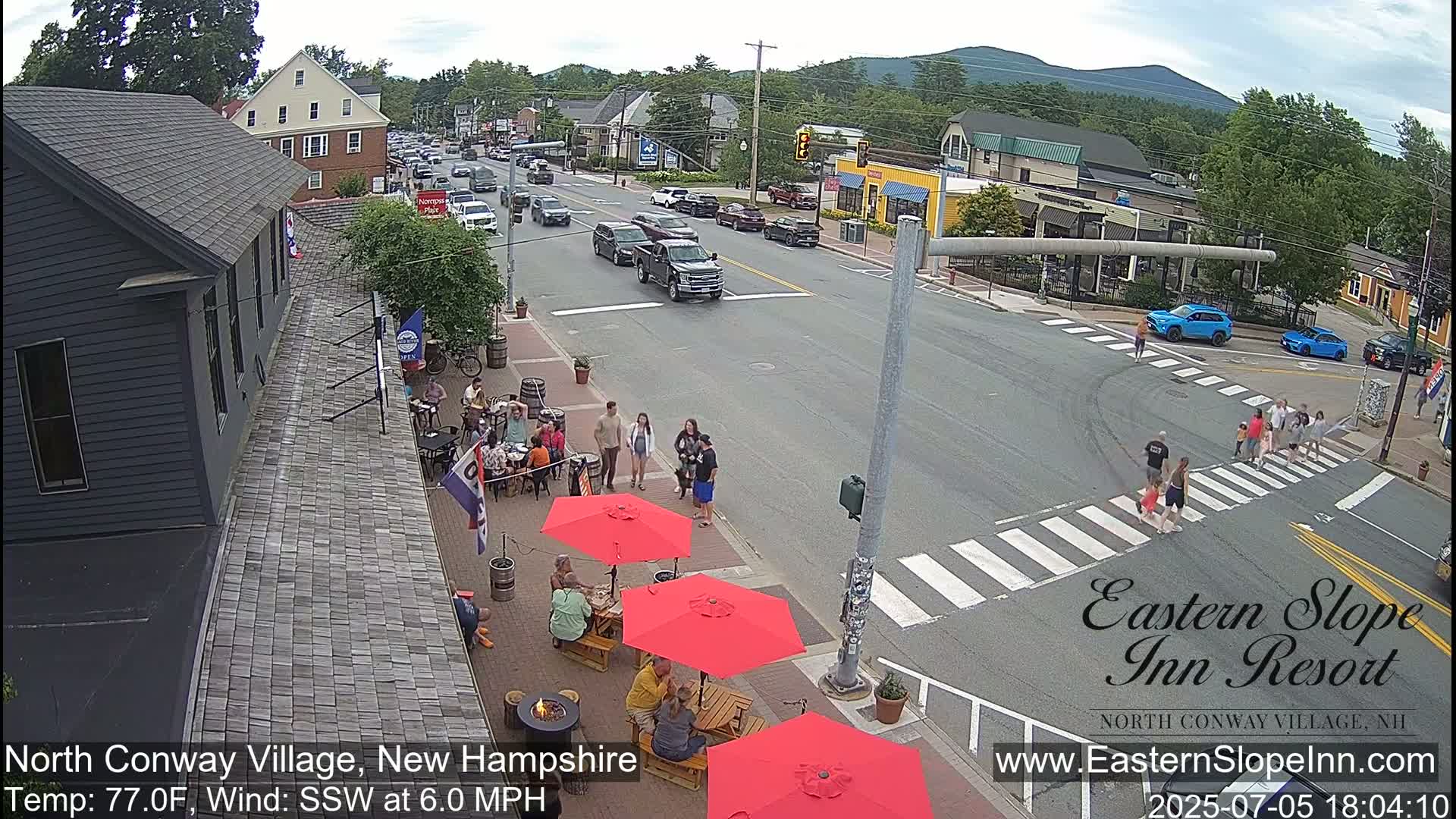 North Conway Village Live Cam - Conway, Carroll, New Hampshire, USA