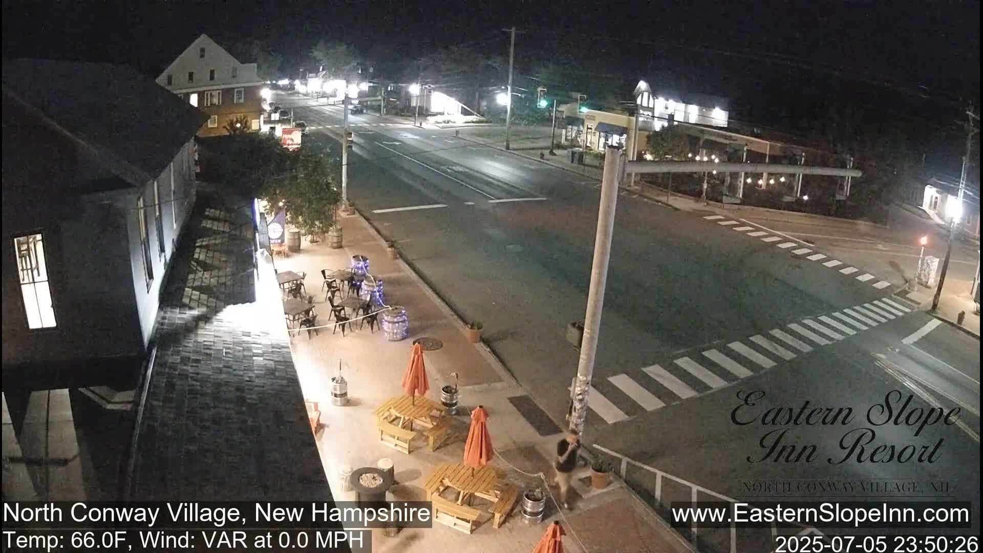 North Conway Village Live Cam - Conway, Carroll, New Hampshire, USA