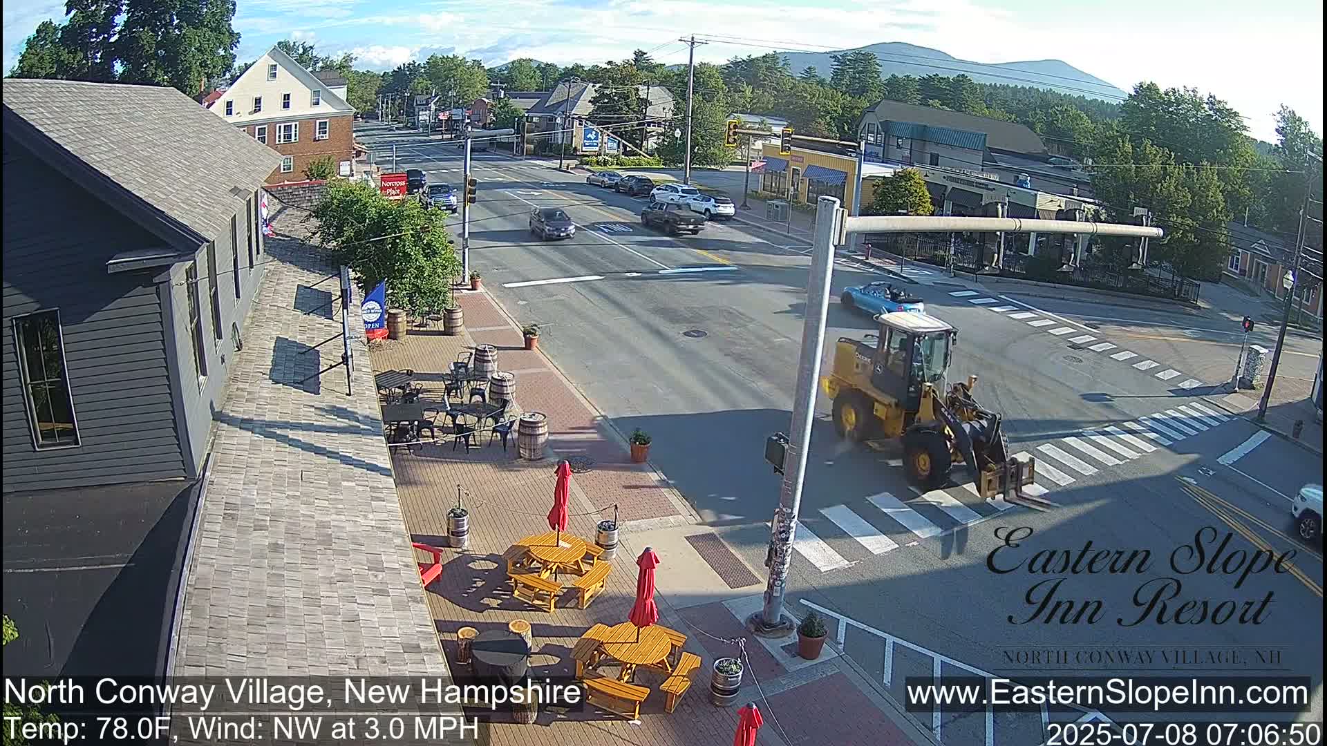 North Conway Village Live Cam - Conway, Carroll, New Hampshire, USA