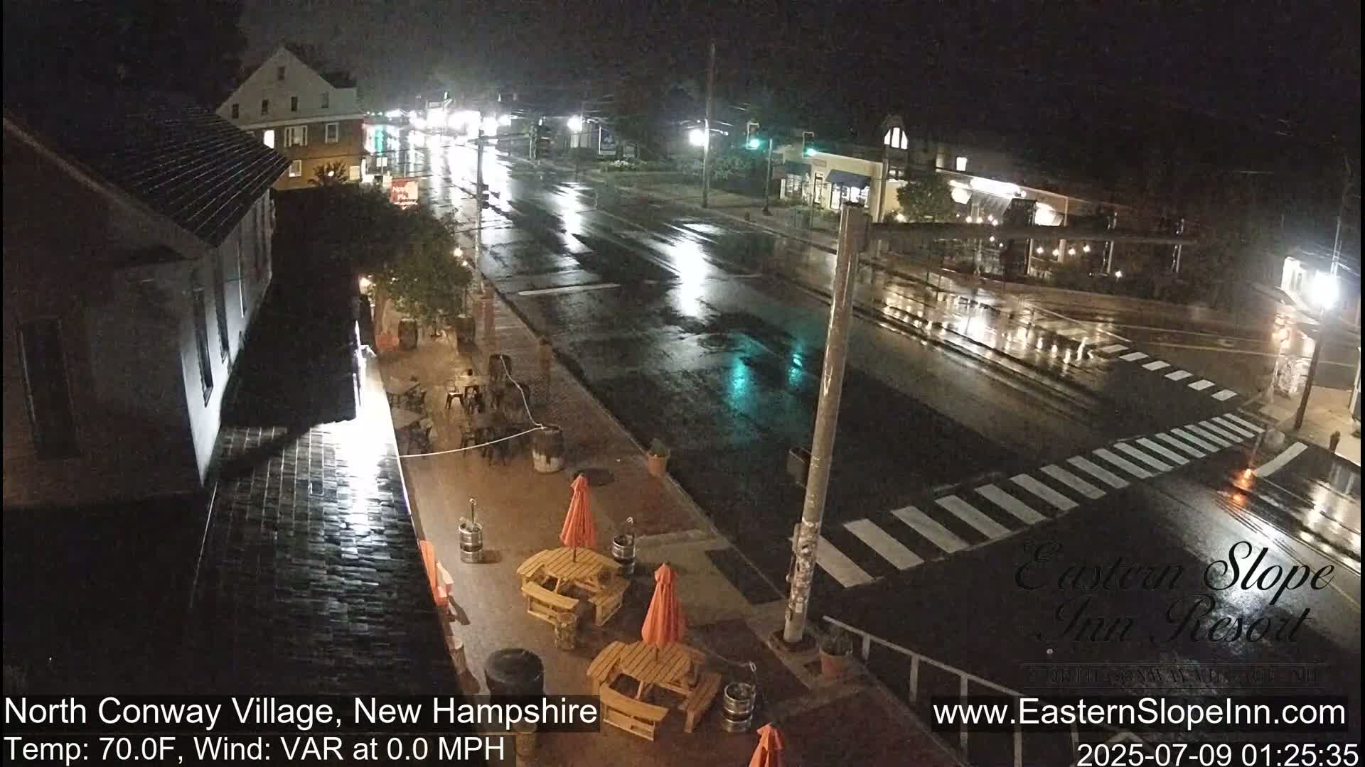 North Conway Village Live Cam - Conway, Carroll, New Hampshire, USA